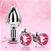 Jrxprxinps CP-Diverse Dimensioni Di Giocattolo In Acciaio Inossidabile Rosa (3 Pezzi) Ṕlūg Ḁnàli Ḁnàlé Ḅūṱṱ Ṕlūg Pîccólo Dilàtâtore Ânâls Dónna Ḁmǎl Ṕļūgs Plây Ṕlūg Ânâlṕlūg Tóy