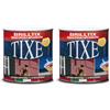 TIXE Smalto a Solvente Brilltix | Vernice a Solvente con Finitura Lucida e Brillante, Uniforme e Compatta, Alta Resistenza | 500 ml | Verde Vittoria | Made in Italy (104.507) (Confezione da 2)