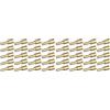 cyclingcolors 20x reggipiani perni supporto mensole 3mm + 5mm oro dorato staffe acciaio tasselli scaffale mobili (Confezione da 2)
