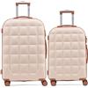 Flight Knight Bubble Suitcase Ryanair easyJet Jet2 Approved 8 Wheel Hardcase Suitcases Cabin or Medium & Large Check-In Sizes