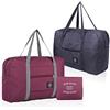 Fatiya (2 pezzi) Borsa da viaggio pieghevole, impermeabile, borsa da viaggio, borsa da viaggio leggera per lo sport, palestra, vacanza (rosso vino, blu scuro)