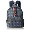 Tommy Hilfiger Zaino da donna Jaden Plus, Stampa blu navy/bianca, taglia unica