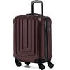 Flight Knight Premium Valigia Da Cabina Leggera Rigida - 8 Ruote Girevoli - Lucchetto Tsa Integrato E Porta Usb - Bagaglio Approvato Per 100+ Compagnie Aeree Tra Cui Ryanir (Priorità) - 55x40x20cm