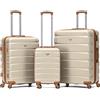 Flight Knight Valigie Rigide in ABS Leggere con 4 Ruote, da Cabina e Stiva, Approvate per oltre 100 Compagnie Aeree tra cui EasyJet, British Airways, RyanAir, Virgin Atlantic, Emirates e molte altre