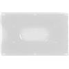 ONE SHOP di Bracalente Piero Porta tessere in plastica rigida per carte di credito e tessere magnetiche patente green pass (PN284 FIRM) (50 PZ) (TRASPARENTE)