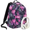 Seven Zaino SEVEN THE DOUBLE - QUEEN CROWN - Rosa - Cuffie wireless - 2 zaini in 1 REVERSIBILE