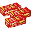 CAIYA 3X Croccante Wafer con Ripieno al Cacao e Nocciola, confezione per tronky Sandwich 220g