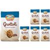 Divella Grottoli Biscotti con Gocce di Cioccolato 6 Confezioni da 400 grammi