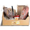 Moretti® Cesta Regalo Natalizio Salumi E Accessori | Specialità Calabresi | Viaggio Nel Gusto Dolce e Piccante | Varie Combinazioni | Salumi E Tantissimi Accessori (Cestino Capocollo)