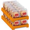 Trolli Gummi Burger XXL, Caramelle Gommose a Forma di Hamburger, Gusto Frutta, Incarto Singolo 50 Gr, Display 24 Pezzi, Senza Glutine, Idea Regalo per Compleanni e Feste