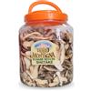 L'ORO DELLA MONTAGNA Funghi Shiitake Secchi a Fette Oro della Montagna 400g - Profumo Intenso, Gusto Umami - Ideali per cucina asiatica, ramen, zuppe, brodi, wok - 100% Naturali