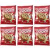 Generico Eat Pro Cookie Snack Proteico, Burro d'Arachidi o Triplo Cioccolato, 55 g, Confezioni da 3, 6 o 12 Pezzi (6 Pezzi, Burro di Arachidi)