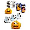 La Suissa Halloween - Cioccolatini La Suissa g 500 - Fantasmini e Zucchette - Praline Assortite di Cioccolato al Latte e Fondenti Ripiene di Morbida Crema - Senza Glutine