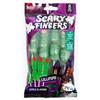 Generico Scary Fingers Lecca Lecca a Forma di Dita, Gusto Mela, Halloween, Senza Glutine, 144g, Confezione da 8 Lollipops