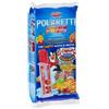 Generico Fruit BLU con 10 Ghiaccioli al gusto di Frutta Assortita: Arancia, Fragola, Amarena e Limone per polaretti 420ml