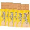 Generico Choco Zero Tavolette di Cioccolato Bianco e Arachidi Senza Zuccheri Aggiunti 25g 131 Calorie Cioccolato Senza Zucchero per Spuntino Palestra Senza Glutine Low Carbs