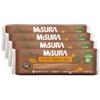 Generico 4X Misura Spaghetti Integrali Pasta di Semola Integrale di Grano Duro Ricca di Fibre 500g