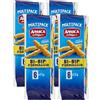 Generico 4X Amica Chips Bi-Bip Patatine Gusto Formaggio Formato Multipack con all'interno 6 Buste da 25g, 150g
