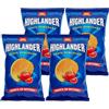 Generico 4X San Carlo Highlander Tomato Patatine Gusto Pomodoro Senza Glutine (Gluten Free) 70g