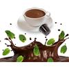 Kickkick Capsule Compatibili Nespresso Cioccolato e Menta Kickkick (10pz) Cioccolata Calda in Capsule Aromatizzate Solubili per Macchine da Caffè Nespresso