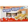 Mentor Interactive Kinder Happy Hippo Nocciola (confezione da 5 Scatole, totale 25 Pezzi)