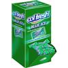 Generico Colfresh Blue Ice Chewing Gum Gusto Menta Forte Senza Zucchero, Gomme da Masticare, Incarti Singoli, Box con 200 Pezzi da 2,8g