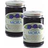 Agritur - Confettura Extra Biologica di Mora Classic Bio, 60% Frutta, con Zucchero di Canna e Pectina, Naturale e Gustosa, Ideale per Colazione, Dolci e Yogurt, Pack 2×330 g