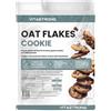 Vitastrong. VITASTRONG Fiocchi d'Avena Instantanei Gusto Cookie (1kg) | Alto Contenuto di Fibre, Fonte di Proteine (14g/100g) | Basso Contenuto di Zuccheri | Base Veloce per Porridge e Ricette Fit