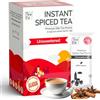 TeaFit Premium Unsweetened Spiced Instant Tea Premix - 10 Single Serve Sachets | Ready to Drink Instant Milk Tea Premix | Strong Home Like Masala Chai | No Added Artificial Sugar