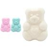 Generico Marshmallow Treccia Multicolore Senza Glutine, 1 kg, per Compleanni, Battesimi, Nascite ed Eventi (Orsetti Bianco)