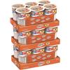 Generico 18 brick estathè Pesca Vero Infuso di Foglie di Thè Brick per estathe 6x200ml per estathe 6 x 200 ml te tè estate bevanda fredda e pratica con cannuccia