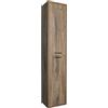 Composad | Libreria Alta della Linea DAVINCI BRERA con 2 Ante, Colonna Archivio, Libreria verticale, (LxAxP) 44x217,50x35,70 cm, Noce Brera, Soggiorno, Studio, Ufficio, Made in Italy