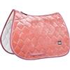 Harrison Howard Sottosella multiuso per equitazione e allenamento, morbida imbottitura per cavallo, colore rosa salmone