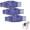 Hixingo Pannolini Cane Maschio, 3 Pezzi Altamente Assorbenti Pannolini per Cani Maschi, Mutande Riutilizzabili per Cani in Calore, Pannolini a Fascia per Cani Maschi (S,Cowboy)