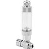 HEEPDD Valvola di ritegno CO2 dell'acquario, regolatore di CO2 del Acquario Testa Singola Doppia in Acciaio Inossidabile Micro-metering Valve valvole di ritegno dell'ago Bubble