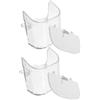 BESTonZON Alimentatore Gabbia Uccelli 2 Pezzi Clip a Molla Anti-Sgocciolamento Mangiatoia per Pappagalli Piccioni E Fringuelli Facile da Pulire Contenitore Cibo E Acqua per Uccellini