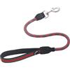 YEAG 80 cm Corto Cane Guinzaglio Nylon Riflettente Rotonda Corda Con Manico Morbido Breve Passeggiata Guinzaglio Del Cane Per Cani Di