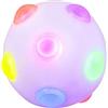 Generico Palla Illuminata Per Cani - Palla Illuminata Per Cani, Palla Luminosa Per Cani | Palla Per Cani Squeaky Luminosa Con Rigonfiamento, Palla Giocattolo Interattiva Per Cani Morbida E Sicura, Giocatto