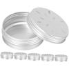 DOITOOL 6 Pezzi Scatole in Alluminio per Addestramento Annusamento Cani Facile Utilizzo Design Professionale Colore Argento per attività di Rilevamento