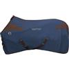 e EQUITYUM Coperta Cotone Equityum Leilah, Utile per Proteggere il Cavallo dagli Sbalzi di Temperatura (162 cm, Blu/marrone)