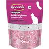 Inodorina, Magique, Lettiera Igienica in Sabbia Silicea, Ultra Assorbente e Antiodore, Non Aderisce alle Zampe, Evita la Proliferazione Batterica, Un Mese di Utilizzo, Profumo Rosa, 5 lt