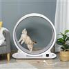 Generico Ruota per gatti - Ruota da corsa per gatti da 103,6 cm, ruota di bilanciamento grande in TPE super silenziosa per, con contapassi, portata 22,7 kg, per di piccola, media e grande taglia