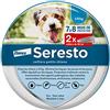 Seresto - Collare Antiparassitario Cani Piccoli X2 Pezzi. Taglia inferiore 8 Kg. Doppia confezione