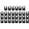 FJMQHU 30x Clip a Ventosa per Acquario, Supporti per Riscaldatori, Clip di Montaggio, Accessori per Acquario per Grondaie, da 24 a 28 mm