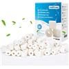 Nobleza - Anelli Filtranti Esagonali in Ceramica, Filtro Biologico per Acquari, 1000g in Sacchi