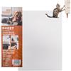 Generic Set di 5 pellicole protettive per carta da parati gatto - Pellicola adesiva trasparente anti-graffio pelabile per animali domestici, protezione invisibile di mobili e divani per armadietti, porte in