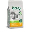 Generico Oasy Small/Mini Adult Maiale 2,5kg, alimento completo per cani adulti di taglia piccola, monoproteico, contro intolleranze alimentari,sensibilità cutanea o intestinale,2,5kg.