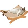 ZHUMCCY Tavola Tiragraffi 2 In 1 Per Gatti, Lettino Per Gatti Resistente All'usura Letto E Tavola 2 In 1 Per Graffiare In Sisal Scratch Lounge Per Gattis Per Interni Ed Esterni, 50x33x16cm