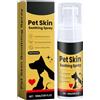 ZoraYorce Spray per la cura della pelle degli animali domestici da 50 ml, formula gentile, spray lenitivo, anti-odore, per alleviare il disagio per cani e gatti