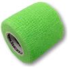 LisaCare Benda coesiva, autoadesiva, elastica, larghezza 5 cm, per persone e animali, per sport, lavoro, equitazione, colori e motivi assortiti (verde fluo, set da 12 pezzi
